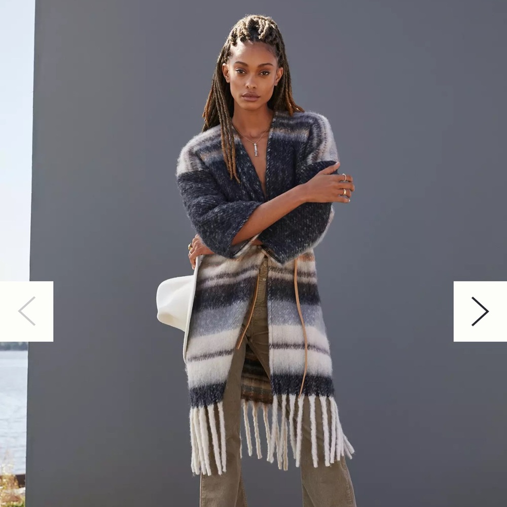 Anthropologie Knit Kimono One Size